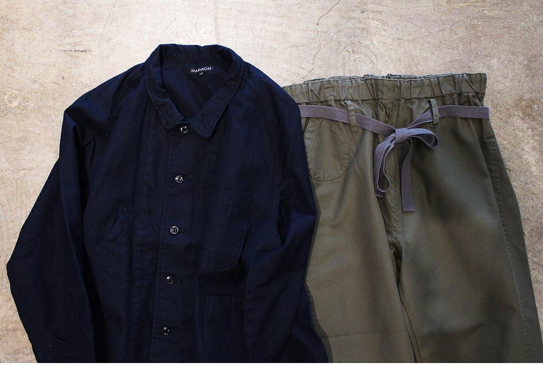 日本の古き良き作業着から着想を得たNAPPA JACKET & NAPPA PANTS | Ray